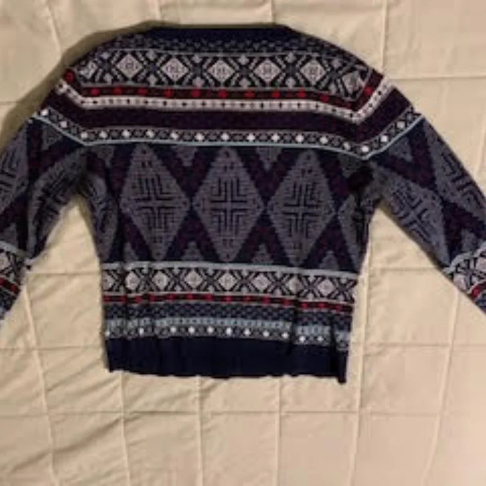 Merona cardigan print  sweater - Picture 2 of 3
